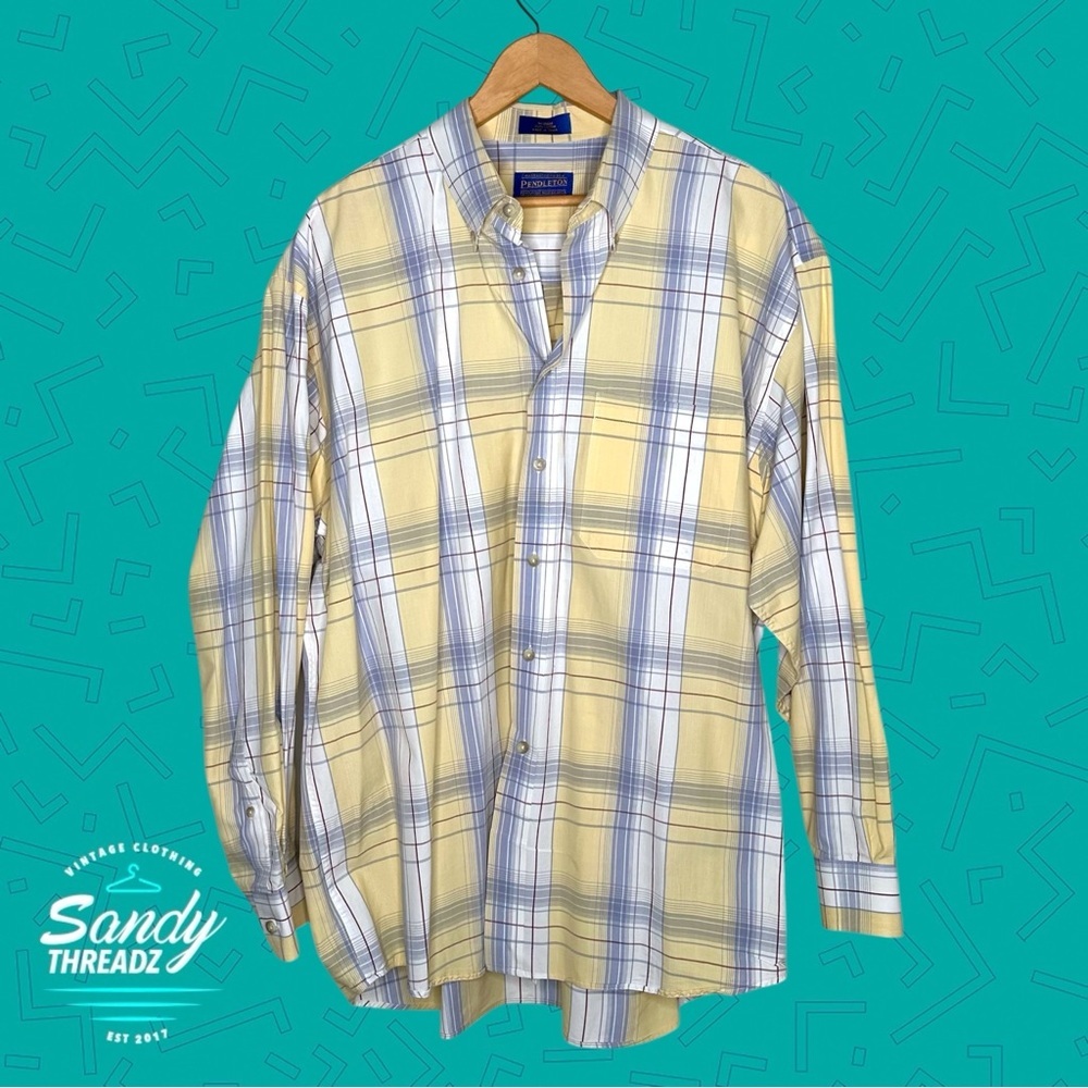 Pendleton Plaid Button Down Shirt - Picture 2 of 7